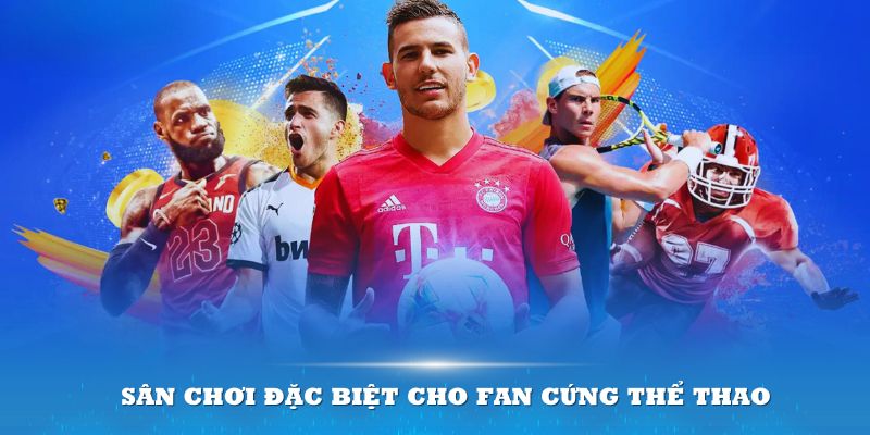 Sân chơi đặc biệt cho fan cứng thể thao